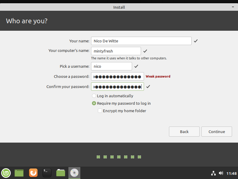 Create a User Account