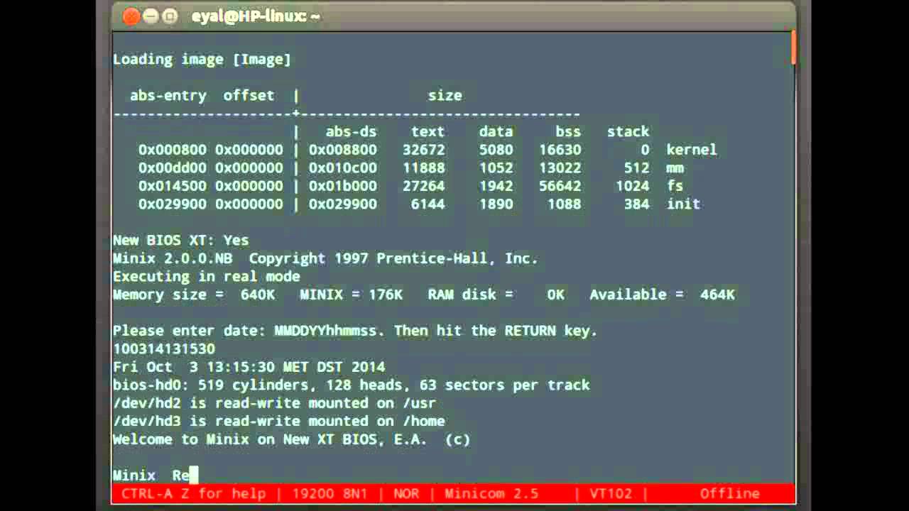 Minix 2.0.0