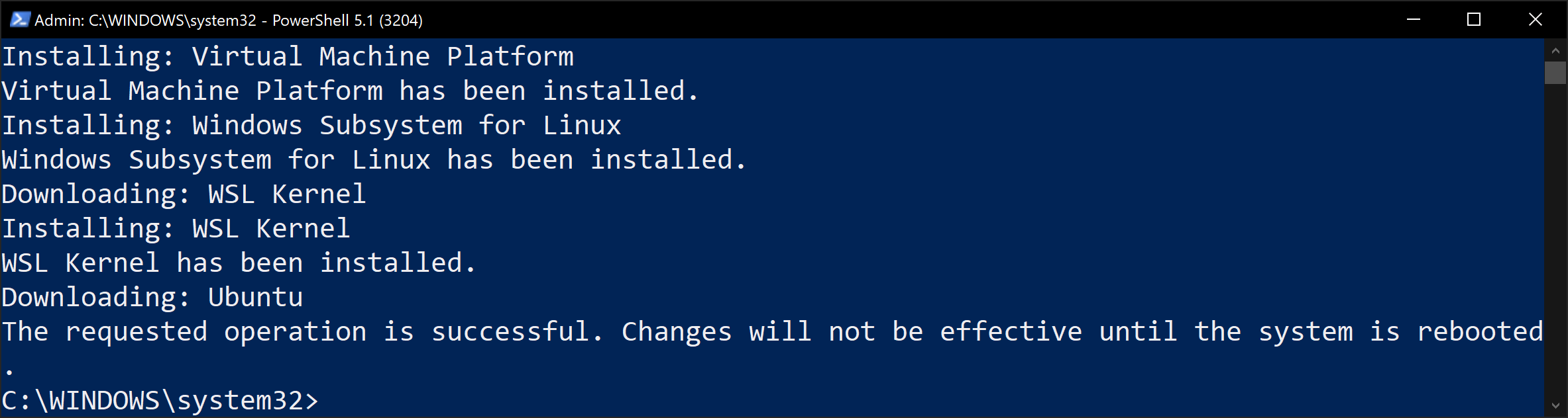 Restart