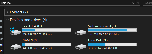 This PC on Windows
